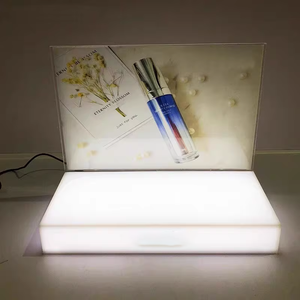 Expositor de Acrílico Iluminado con LED de Color Personalizado para Publicidad, Vitrina para Maquillaje y Perfumes, para Tiendas Minoristas de Cosméticos, Centros Comerciales y Supermercados - Product Image 6