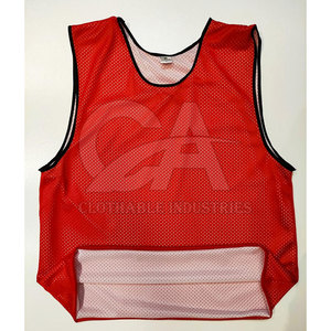 Ropa DE SEGURIDAD Babero reversible de alta visibilidad Cómodo Babero reversible de buena calidad Construcción de babero reversible usado - Product Image 4