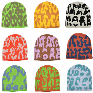 Obtenga Gorros de Punto Jacquard Personalizados, Gorros de Mohair Personalizados, Gorros con Vuelta para Protección contra el Frío en Invierno y Pedidos al por Mayor - Product Image 1
