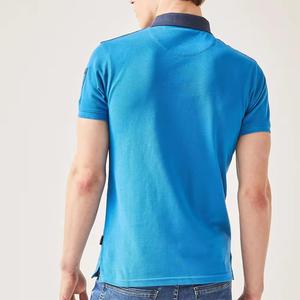 2025 polos pour hommes de haute qualité OEM mode fabriqué en usine grande taille couleurs glissées nouvelle dernière conception polos - Product Image 4