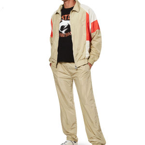 Nuevo Conjunto Deportivo Cortavientos para Hombre, Chaqueta con Cremallera Completa y Pantalones, Conjunto Deportivo Informal para Exteriores de OVERSEAS SPORTS - Product Image 2