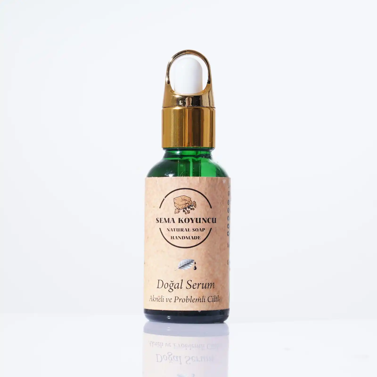 Acne En Vette Huid Serum Veganistisch Handgemaakt % 100 Natuurlijk Met Koudgeperste Plantaardige Olie Antiacne Antipuistje Vlekkerige Huid Zwarte Stip