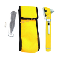 Premium Quality Stainless Steel Manual Pocket Size Fiber Optic Otoscope ENT Surgical Examination Instruments