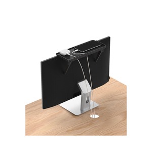 Adjustable <b>Plastic</b> TV Top <b>Shelf</b> Stand Monitor Organizer Screen Top <b>Shelf</b> - Product Image 2