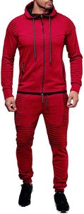 Vêtements de sport de plein air personnalisés, ensemble de survêtements d'entraînement et de jogging, ensemble de survêtement 100% polyester pour adultes, vente en gros d'automne - Product Image 6