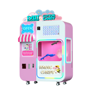 Máquina de Algodón de Azúcar de Autoservicio 24H, Máquina Comercial Automática para Hacer Algodón de Azúcar, Exterior Personalizable, Opciones de Pago sin Efectivo - Product Image 4