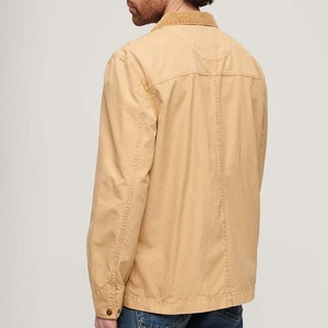 Vestes pour hommes en toile de coton respirante à col rabattu de qualité supérieure, manches longues, vestes pour hommes, veste pour homme - Product Image 4
