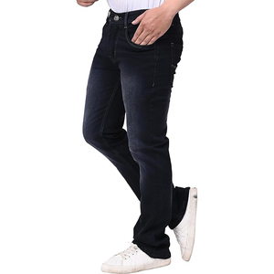 Nuevos pantalones negros de mezclilla informales para hombre, pantalones vaqueros formales, pantalones vaqueros informales para hombre, colección de ropa vaquera para exteriores para caballeros, ropa diaria - Product Image 6