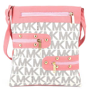 กระเป๋าสะพายไหล่ผู้หญิง (7550) - สีชมพูอ่อน - Product Image 2