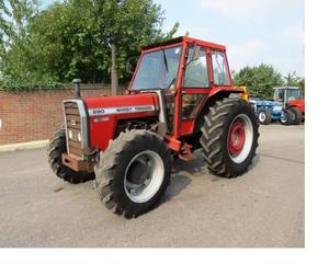 Neatly Used Ma-ss-ey Ferg-uson 290 Wheel Tractor for Sale Featuring Core Components for Engine Gear Pump Gearbox 80HP - Product Image 2