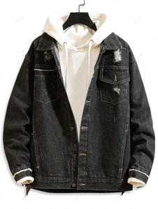 แจ็คเก็ตยีนส์ - แจ็คเก็ตยีนส์ผู้ชายแบบสบายๆ ดีไซน์เท่ห์ ราคาถูก คุณภาพดีที่สุด - Product Image 3