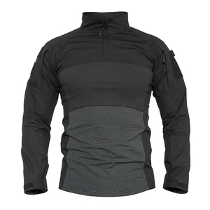 Camisas Tácticas de Manga Larga con 3 Botones, Sólidas, Antiarrugas, para Hombre, 100% Poliéster Pique, de Secado Rápido y Alto Rendimiento - Product Image 3