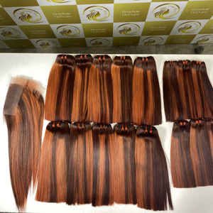 Produit de couleur tendance chaud pour les femmes noires perruques et tissages personnaliser crépus rebondissant Curl vague de corps usine vietnamienne en gros - Product Image 2