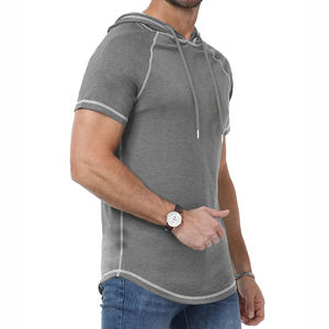 OEM Service Men Clothing Pullover Hoodies With <b>Short</b> <b>Sleeves</b> New Design Winter Wear Heavy Duty Men Pullover <b>Hoodie</b> - Product Image 5