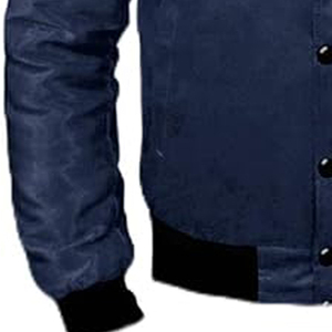 2025 hommes personnalisé Vintage toile Varsity veste hiver haute qualité en cuir manches Letterman laine coupe-vent respirant - Product Image 3