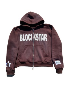 Vente en gros de sweats à capuche d'hiver pour hommes avec broderie araignée 3D - Product Image 2