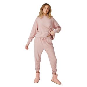 2024 Logo personnalisé dames Sport Joggers surdimensionné taille haute pantalons de survêtement pour femmes pour l'hiver Streetwear - Product Image 1