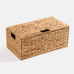 Cajas organizadoras de lujo plegables para guardar artículos esenciales, de alta calidad, tejidas con jacinto de agua. - Product Image 3