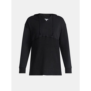 Sweat-shirt à capuche décontracté pour femme, mode d'hiver, coupe ample, polaire chaud, tenue personnalisée, vente en gros d'usine - Product Image 1