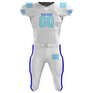 Maillot de football américain OEM nouveau design avec des caractéristiques respirantes uniforme d'entraînement à manches courtes à bas prix - Product Image 5