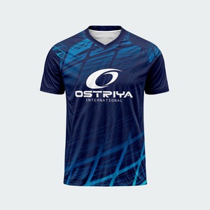 Maillot de football tendance à col en V pour adultes, vêtements de sport personnalisés avec impression de nom en couleur unie, haute qualité, dernier modèle 2026 - Product Image 2