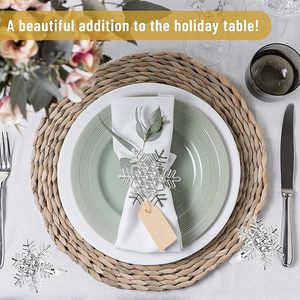 แหวนผ้าเช็ดปากคริสตัลสุดหรูไม่ซ้ำใครรูปทรงวินเทจของตกแต่งโต๊ะปาร์ตี้งานแต่งงานผ้าเช็ดปากแบบพิเศษสำหรับคริสต์มาสอินเดีย - Product Image 5