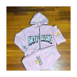 Survêtements personnalisés fabricant OEM hommes et femmes jogging avec fermeture éclair complète tissu respirant pour le sport ou une tenue décontractée - Product Image 1