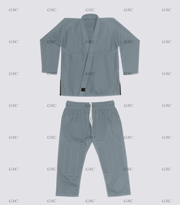 Alta calidad 100% algodón Jiu Jitsu brasileño MMA uniformes tejido de perlas 450 GSM ropa de Karate personalizable para niños adultos - Product Image 6