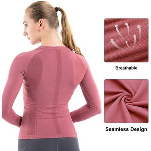 เสื้อโยคะสำหรับผู้หญิงเสื้อโยคะแขนสั้นระบายอากาศได้เสื้อโยคะแห้งเร็วใหม่ล่าสุด - Product Image 4