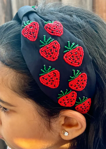 Serre-tête indien artisanal perlé, motif cœur Saint-Valentin, accessoires pour cheveux, nouveau design tendance - Product Image 4