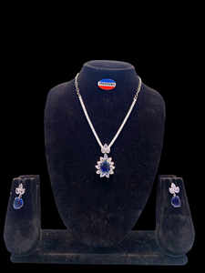 ชุดสร้อยคอและต่างหูสแตนเลสประดับเพชรแนววินเทจสำหรับผู้หญิงงานหมั้นวันครบรอบแต่งงานและโอกาสในการเป็นของขวัญ - Product Image 6