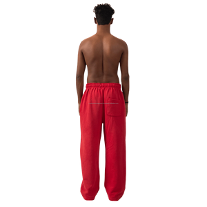 Pantalones Deportivos Personalizados al por Mayor, 100% Algodón Ecológico, Antiarrugas, Corte Holgado, Cierre con Cordón, Estilo Casual Urbano, Alta Calidad - Product Image 5