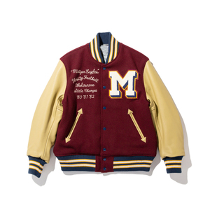 OEM personalizado Varsity chaqueta de manga larga parche Chenille bordado Streetwear Letterman Varsity chaqueta para los hombres - Product Image 3