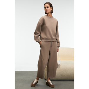 Pantalon de survêtement ample à cordon de serrage et double poche pour femme GRIMELANGE YUVESSA - Product Image 1