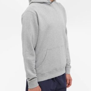Sweat-shirt à capuche surdimensionné pour homme 100% coton, confortable, à épaules tombantes, dans des couleurs vierges pour la saison d'automne - Product Image 5