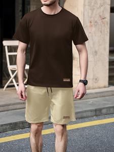 Ensemble deux pièces pour homme Blue Eagle Sports avec logo personnalisé, vêtements de sport d'été, vêtements décontractés, respirant, séchage rapide, léger, style streetwear - Product Image 5