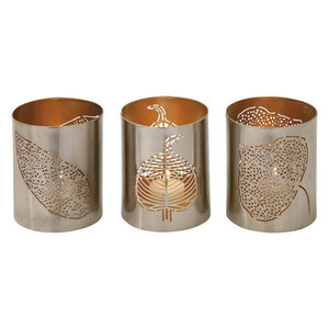 Design unique meilleure vente attrayant bougeoir pot votif fabrication de bougies finition noire taille personnalisée décoration de la maison lumière - Product Image 2