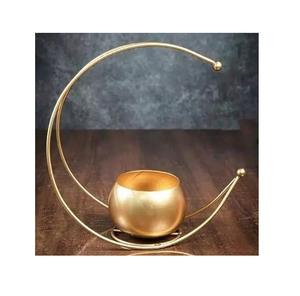 Elegante florero de metal con acabado antiguo para decorar salas de estar, mesas de comedor y otros espacios interiores del hogar de primera calidad - Product Image 6