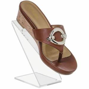 Support de chaussures moderne en acrylique transparent personnalisable pour baskets, talons et chaussures |   Support d'affichage de vente au détail - Product Image 1