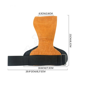 Gym <b>Wrist</b> Straps Custom Lifting grip pads <b>Band</b> <b>For</b> Fitness 2025 WeightLifting grip pads - Product Image 3