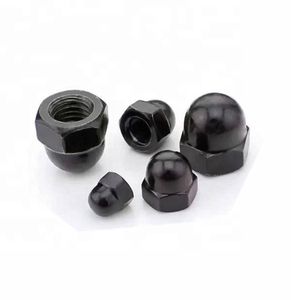 स्थिर गुणवत्ता ब्लैक ऑक्साइड मिश्र धातु स्टील कैप नट - Product Image 1