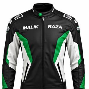 Chaqueta de moto de cuero de grano completo ajuste personalizado | Proveedor de oro al por mayor | Directo de fábrica | Acabado desgastado vintage disponible - Product Image 2