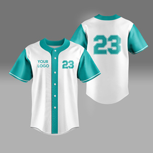 Ropa deportiva personalizada OEM, jersey de béisbol transpirable, sublimación, serigrafía, impresión digital, para hombre y mujer, diseño propio - Product Image 2