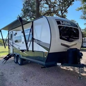 Remolque de Campamento Tipo Lágrima Pequeño y Ligero Moderno a Precio Económico, Estándar Australiano, Mini Remolque de Carretera Tipo Lágrima de Acero Inoxidable para 6 Personas - Product Image 2