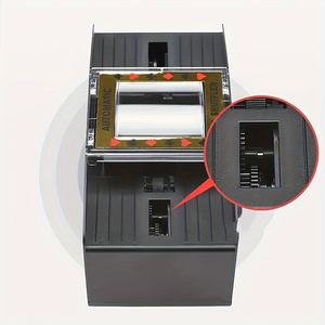 Mélangeur de cartes automatique 1/2/4/6 jeux, mélangeur électrique à piles, jeu de casino, poker, UNO, <span class=keywords><strong>Phase10</strong></span>, Texas Hold'em, Blackjack - Product Image 4