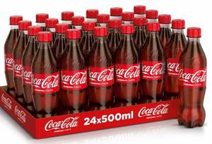 Coca-Cola 330ml x 24 Latas 1,5 Litro 500ml Soda Sabrosa con Carbonato Envasada en Botellas - Product Image 5