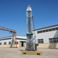 Tour télescopique en acier galvanisé à chaud, durable et à longue durée de vie, de 10 à 200 m, pour la mesure du vent et l'observation