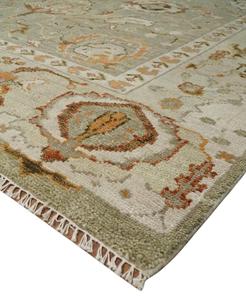 Tapis d'intérieur moderne 9x12 en laine multicolore, fait main, antidérapant, épais, pour adolescents, design original, salon, chambre à coucher, porte - Product Image 4