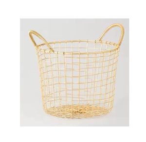 Latest Design Customized Size <b>Storage</b> <b>Basket</b> Luxury Quality Kitchenware Set of Two Food and Vegetable <b>Storage</b> <b>Basket</b> - Product Image 5