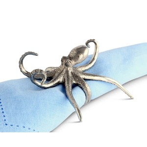 Porte-serviettes décoratif en forme de pieuvre, idéal pour les restaurants de fruits de mer, les hôtels, les complexes hôteliers et la présentation de table nautique, vente en gros en provenance d'Inde - Product Image 5